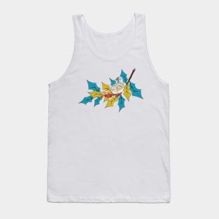 Berries and Birds Tank Top